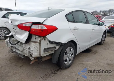 2014 Kia Forte Lx z USA, uszkodzony, nr VIN KNAFK4A61E5075957
